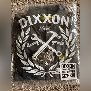 Dixxon raven flannel size xl